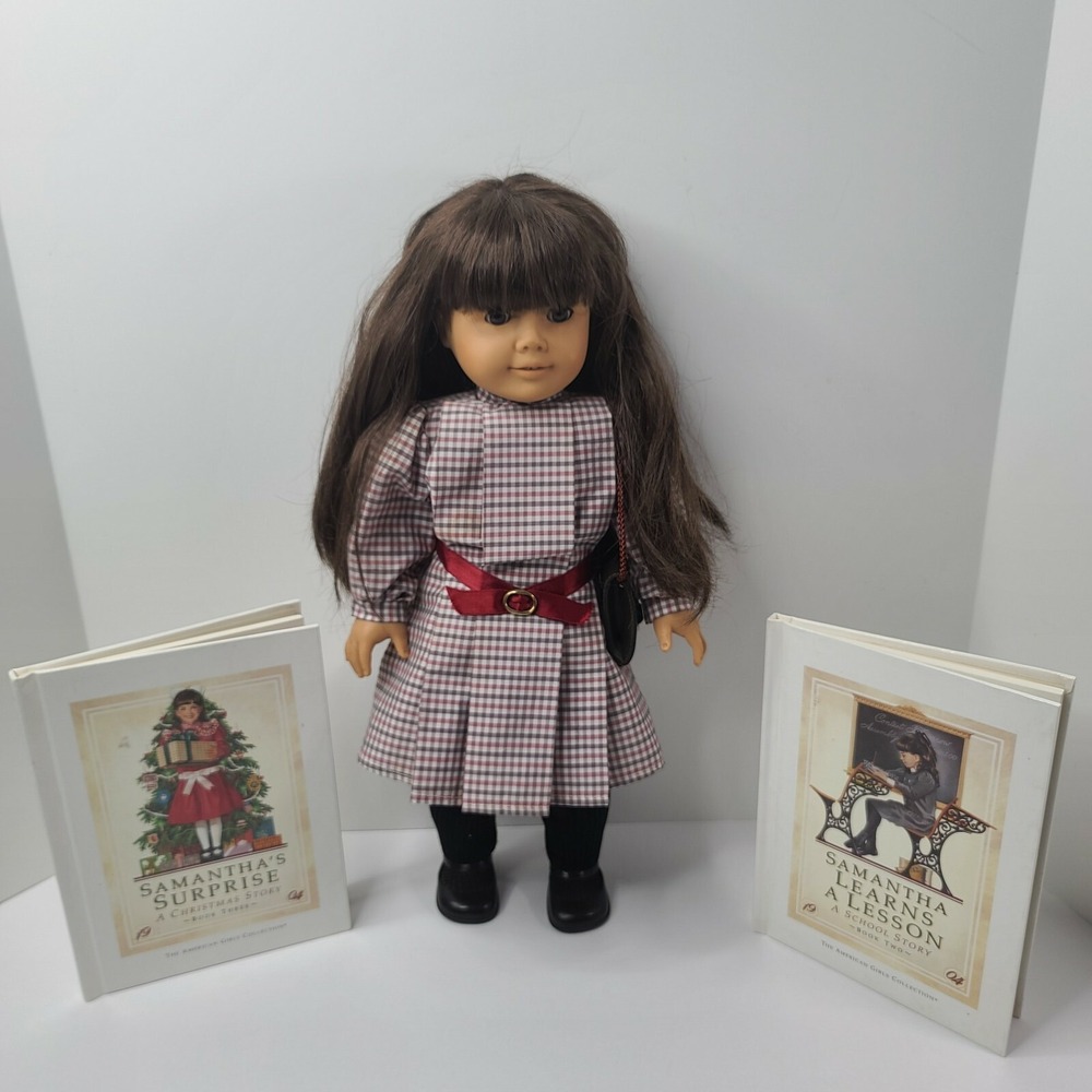 Samanta Retired Pleasant Company Original w/ hard back books 2 & 4